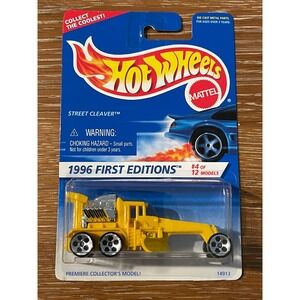 00314 - Hot Wheels‎ Street Cleaver 1996 First Editions #4/12 Diecast Car NIP